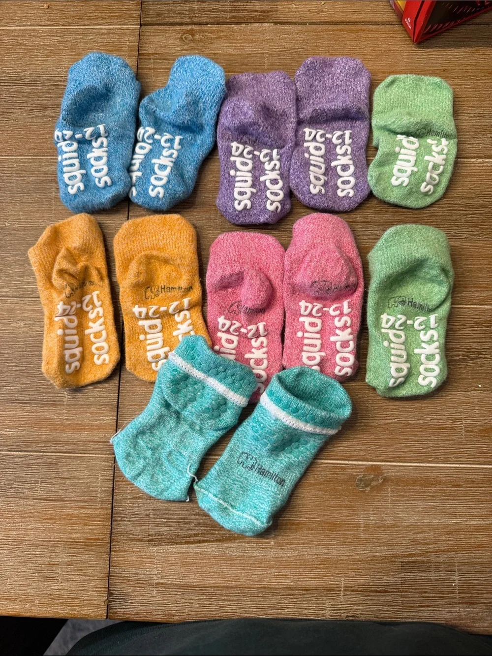 Hamilton Kids Non-Slip Squid Socks - Assorted Colors